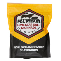 P&L Steaks Lone Star Gold Marinade