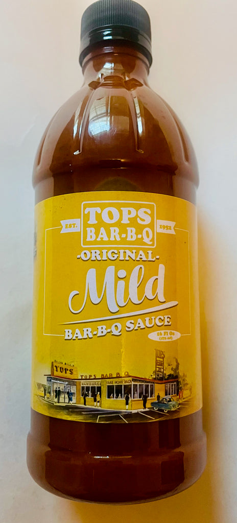 Tops Bar B Q Memphis Style Sauce 16oz up