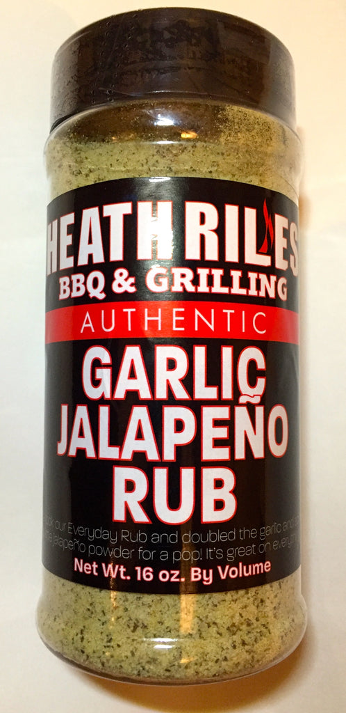 Heath Riles Garlic Jalapeno Rub – Grill This BBQ Supply LLC