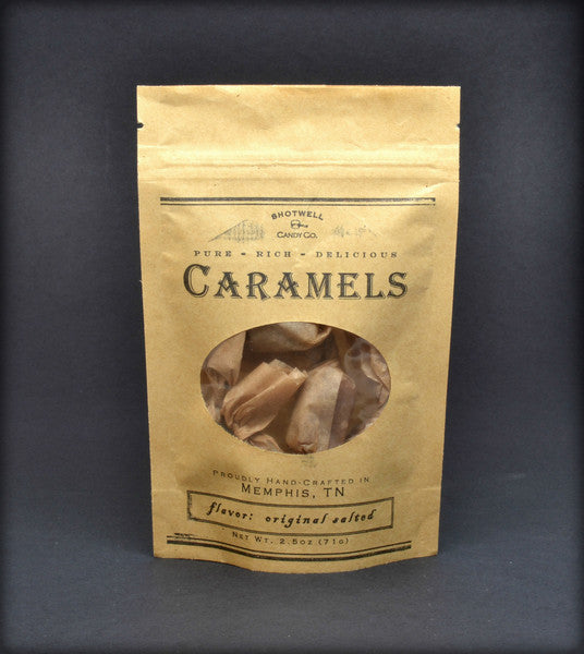 Shotwell Candy Co. Original Salted Caramels 2.5oz