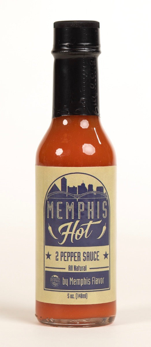 Memphis Hot 2 Pepper Sauce
