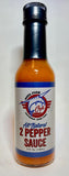 Soulfish 2 Pepper Hot Sauce 5oz