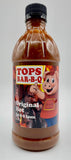 Tops Bar B Q Memphis Hot Bar B Q Sauce 16oz